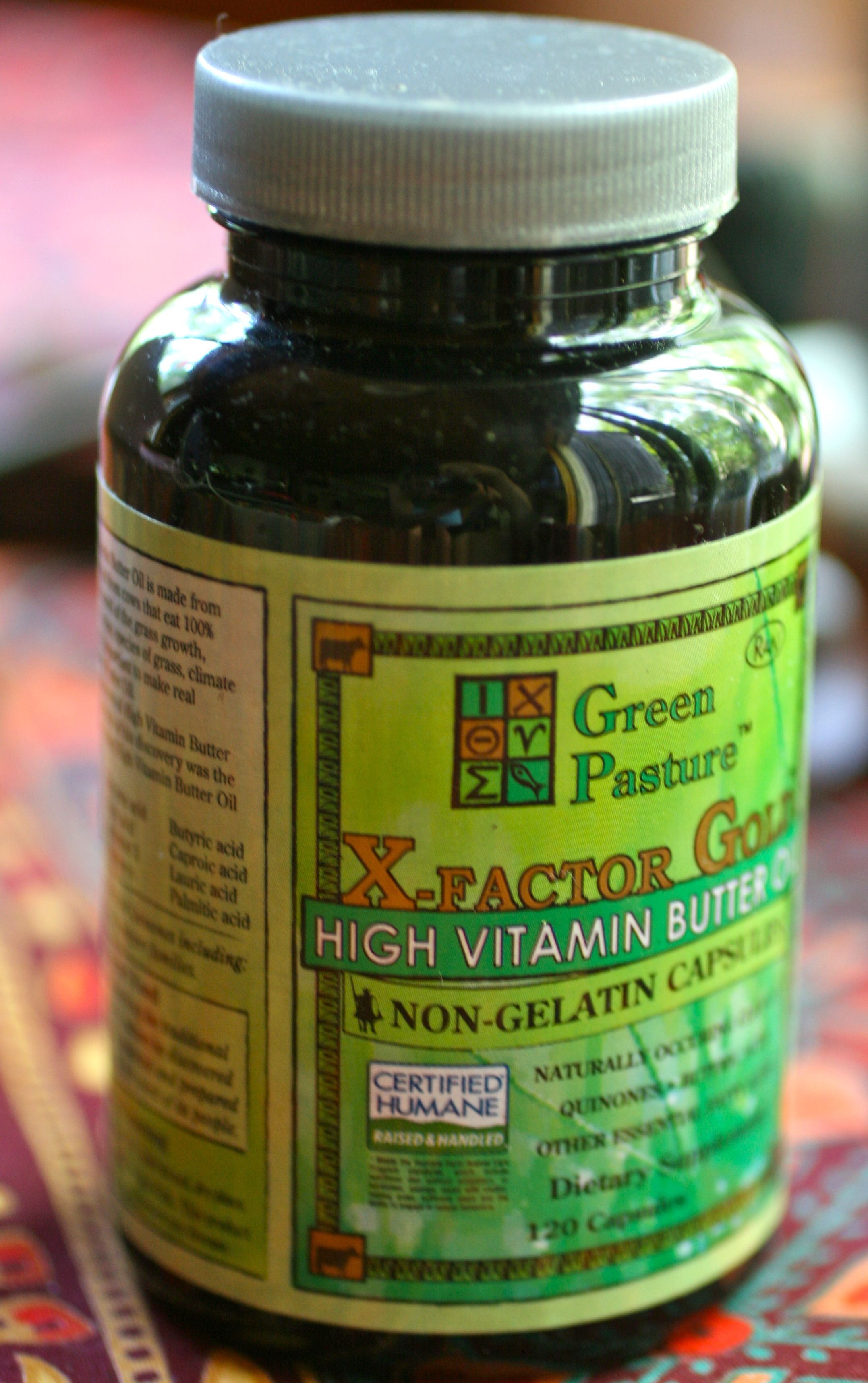 high vitamin butter oil