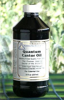 Violet Leaf Infused Castor Oil — Mythic Medicine