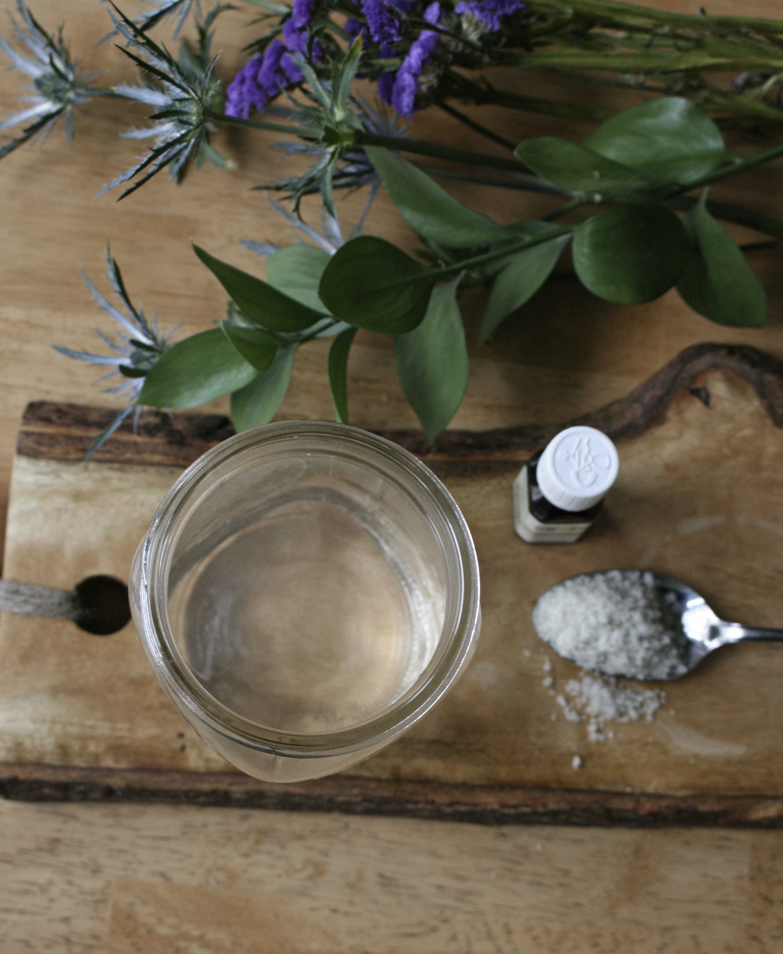 DIY Sea Salt & Lavender Texturizing Hair Spray | Radiant Life Blog