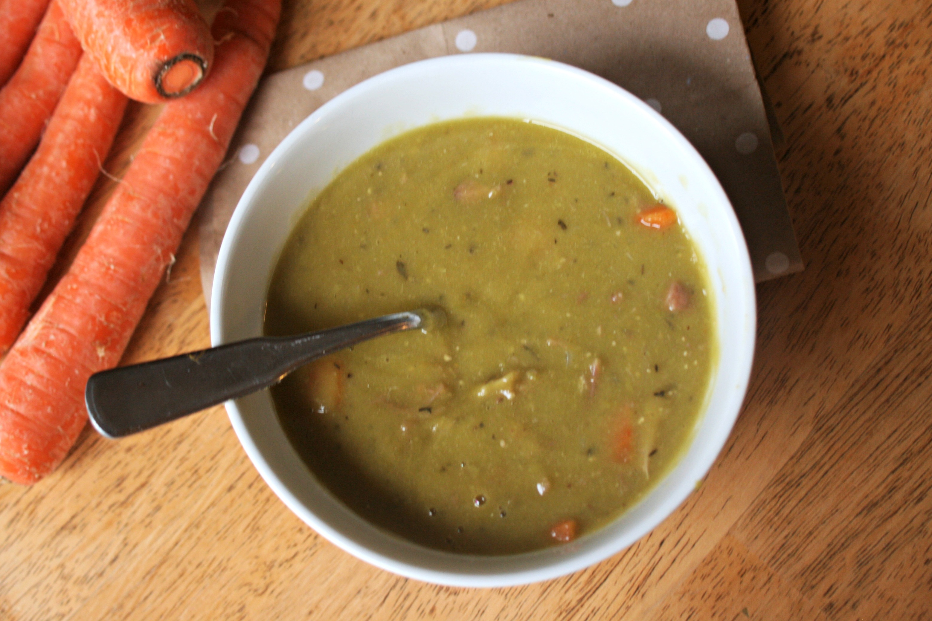Easy Split Pea Soup -Nourishing Traditions | Radiant Life Blog